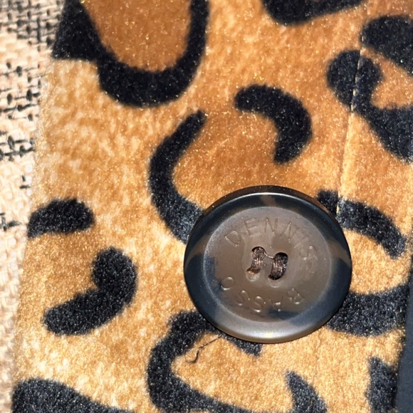 Dennis Basso reversible Leopard raincoat - Picture 6 of 9